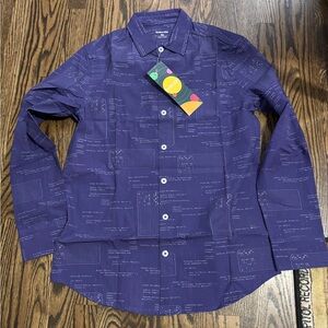 Svaha button down shirt XS coding tech